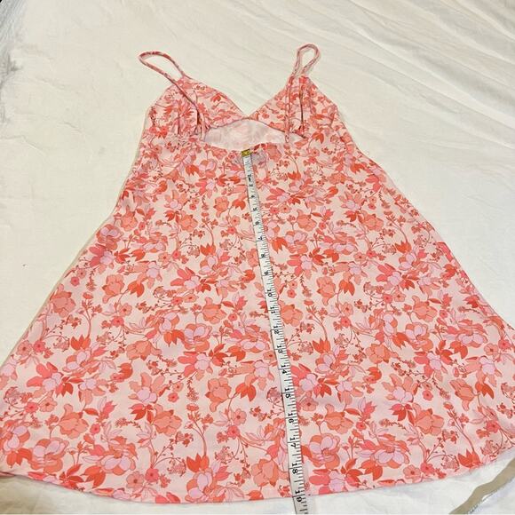 Resa Maddox Slip Mini Dress in Pink Floral size XS - Picture 8 of 9